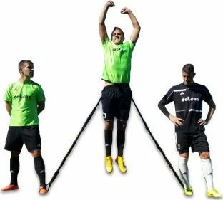 Bandë rezistence YakimaSport Dynamic Strength Training 100049, me rrip beli, e zezë
