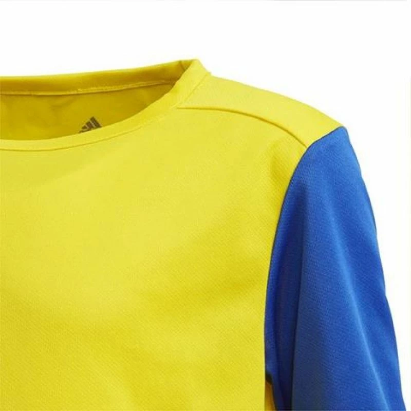 Fanellë futbolli për fëmijë adidas Estro 19, blu dhe e verdhë [Madhësia: 128 cm]