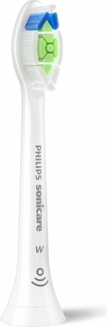 Koka furçe dhëmbësh sonic, Philips Sonicare HX6066/87 Optimal White, kompatibile me Snap-on dhe BrushSync, set 6 copë, të bardha
