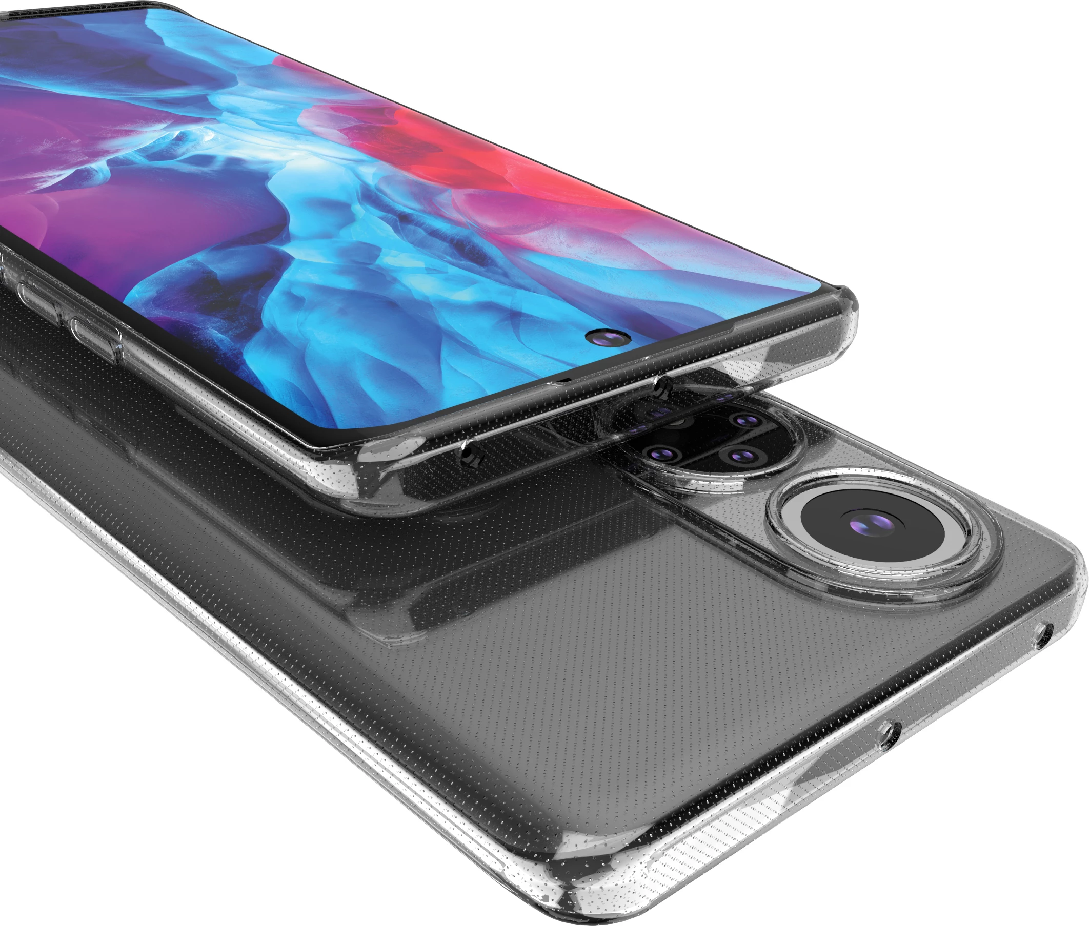 Mbështjellës Hurtel Ultra Clear 0.5mm për Honor 50 Pro, Transparent