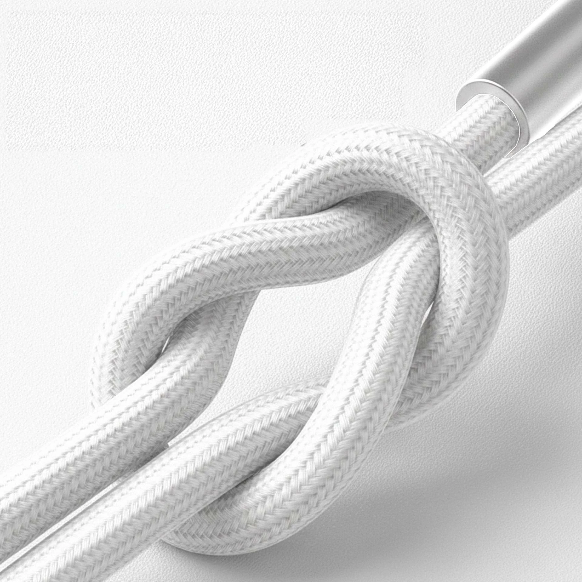 Kabl USB-C në Lightning 3mk Hyper Cable N-SERIES 2 m, PD 3.0 27W, e bardhë