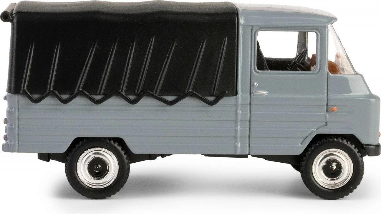 Makine lodër Daffi PRL Żuk, 1:43, Metal/Plastik, Gri