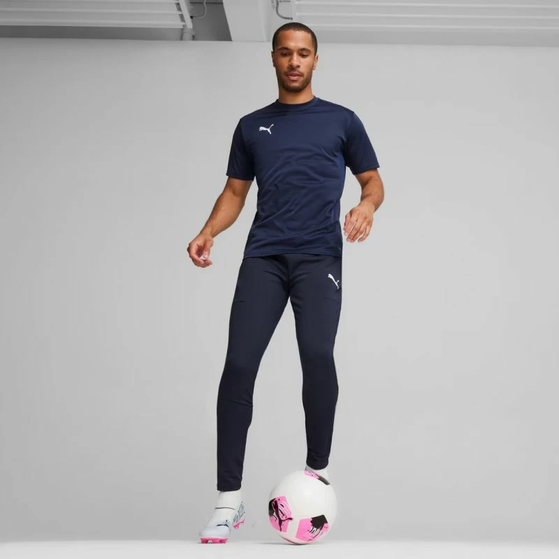 Pantallona sportive Puma për meshkuj, navy blue [Madhësia: L]