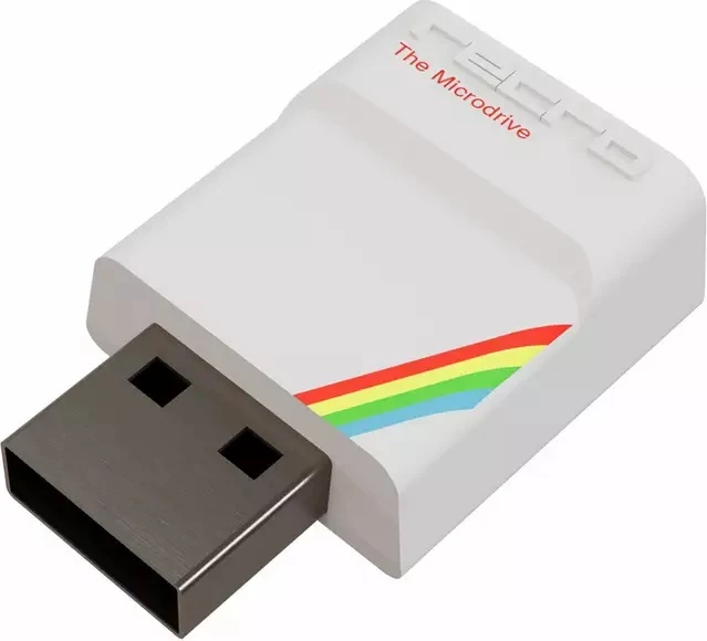 Konsolë retro Plaion The Spectrum White Edition Limited Edition, 48 lojëra të instaluara, USB-C, set me joystick + USB stick + revistë, e bardhë