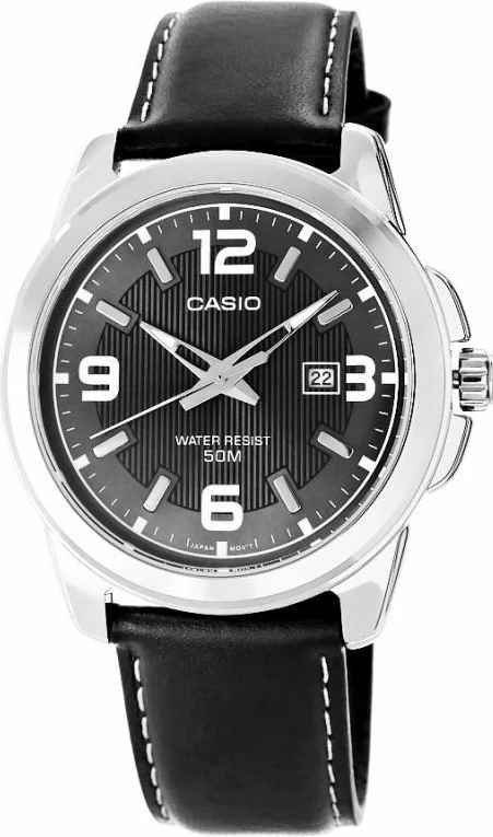 Orë dore për meshkuj CASIO MTP-1314PL-8AVEF, e zezë, me kuti