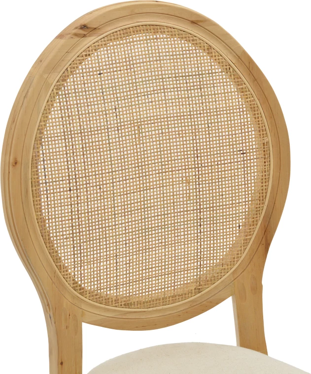 Karrige Canco dru gome natyral - ratan natyral 50x55x98cm