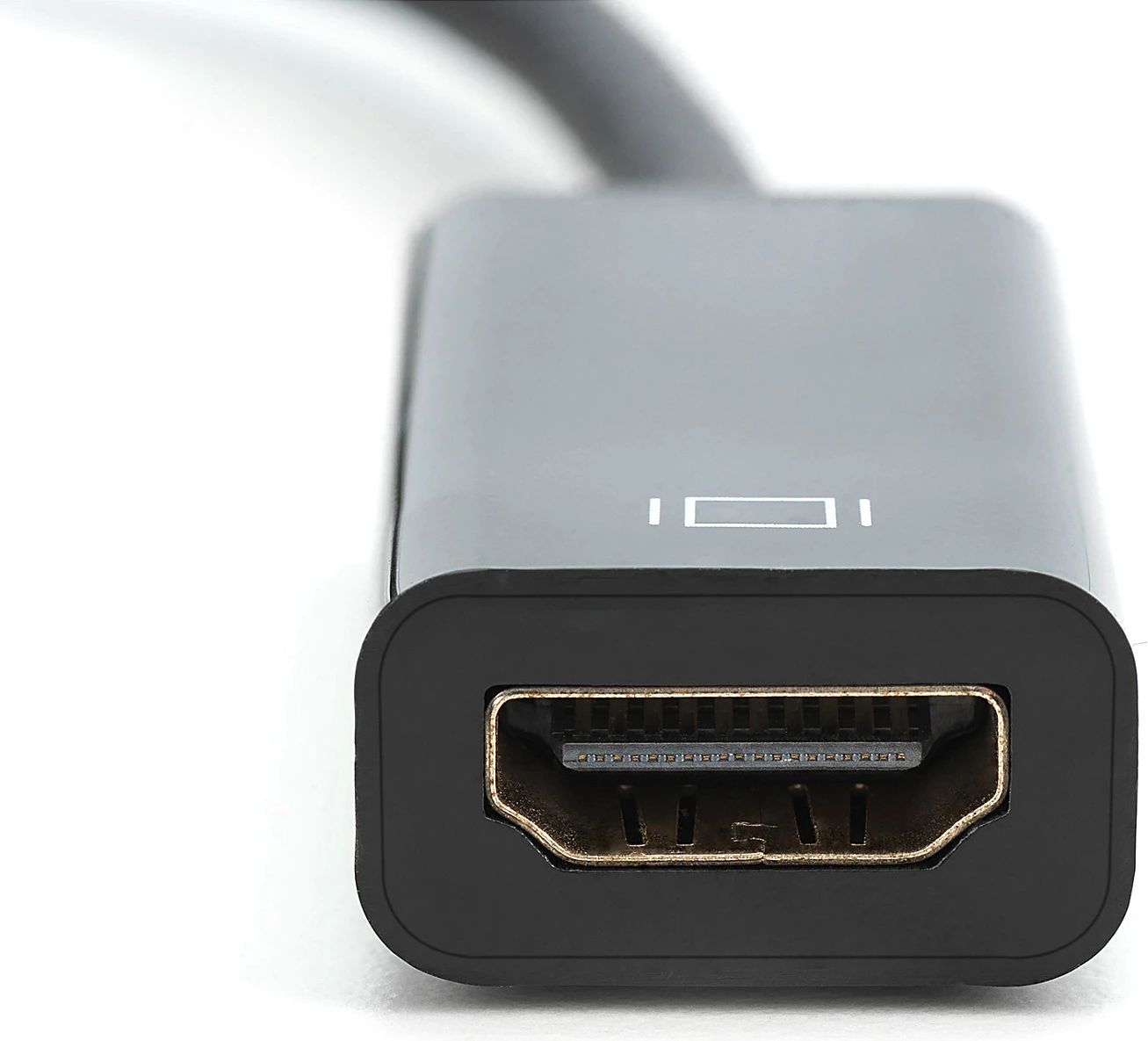 Adapter DisplayPort në HDMI Digitus, 0.15m, i zi