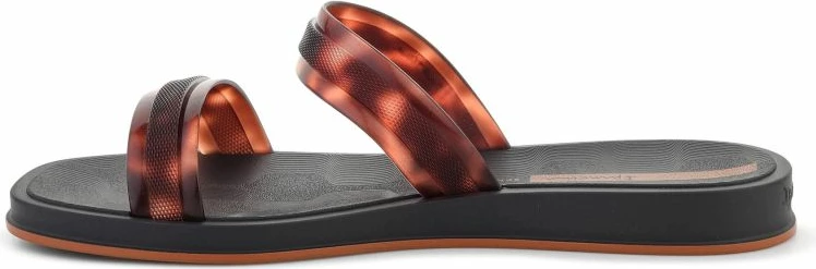 Shapka femrash Ipanema Glow Trendy Slide AD 27421-BR850, të zeza/turtle/brown [Madhësia: 38]