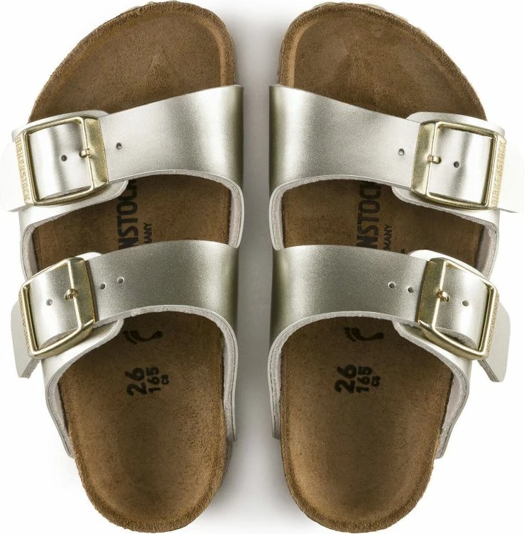 Flip-Flops për fëmijë Birkenstock, të arta [Madhësia: 30]