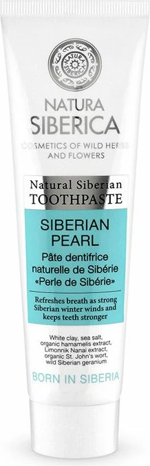 Pastë dhëmbësh Natura Siberica Siberian Pearl unisex 100g