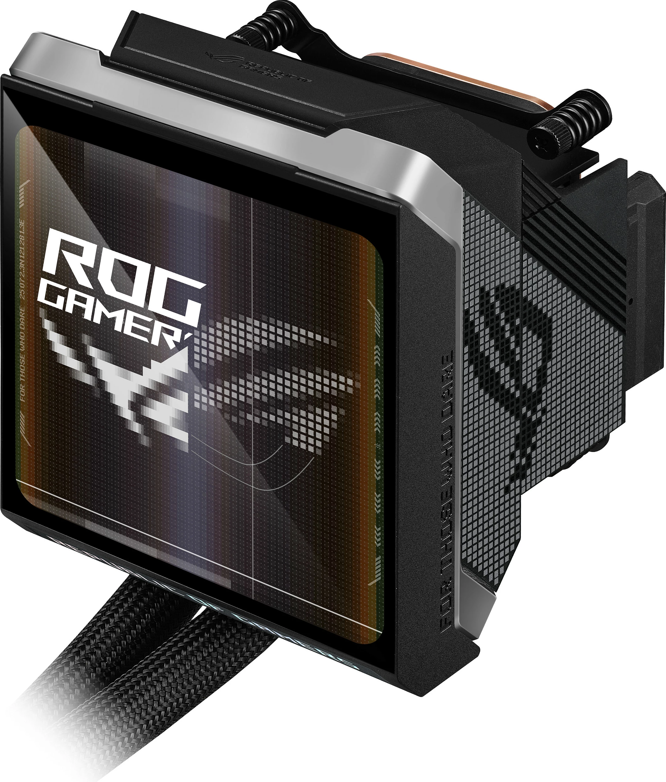 Ftohës lëngshëm AIO ASUS ROG STRIX LC IV 360 ARGB LCD, 3x120mm, i zi