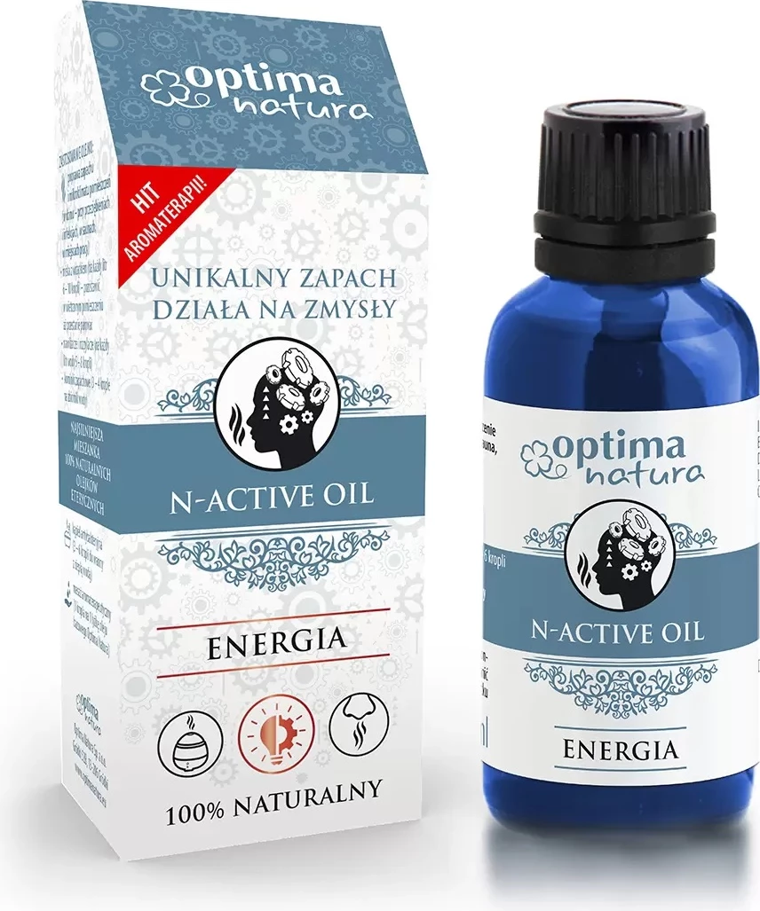 Vaj esencial Optima Natura N-Active Oil Energy, 20ml