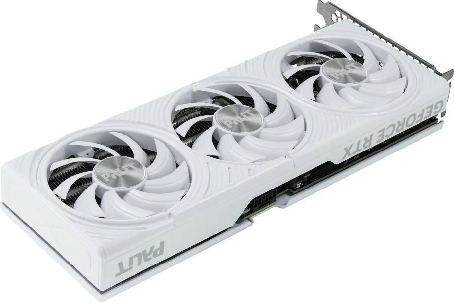 Kartelë grafike Palit RTX 5070 OC 12GB GDDR7 e bardhë