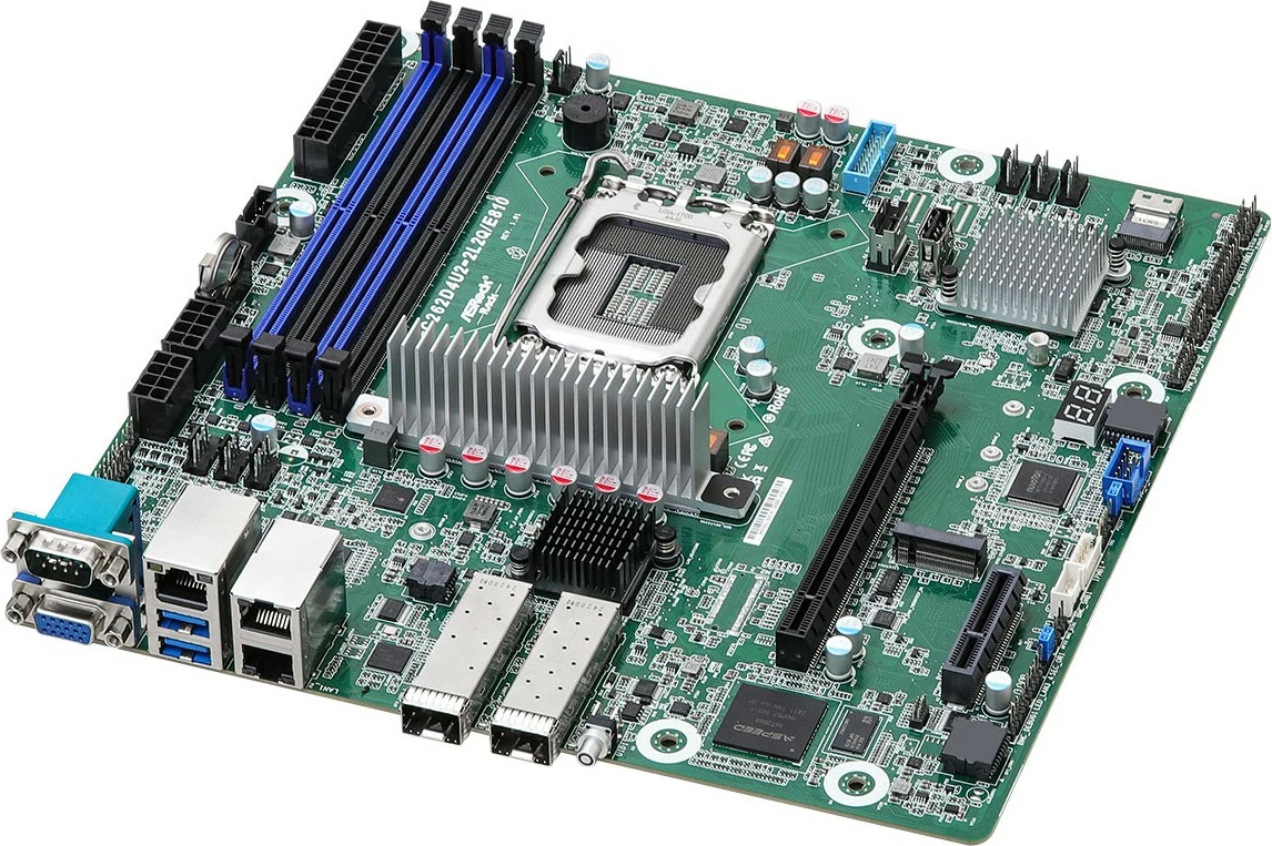 Pllakë amë ASRock EC262D4U2-2L2Q/E810, micro ATX, DDR5, Socket LGA 1700, për server