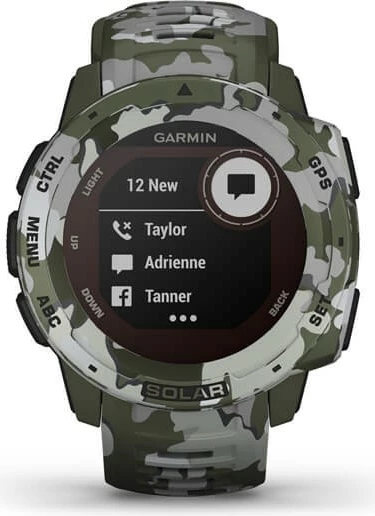 Smartwatch Garmin Instinct SOLAR Camo Edition Lichen Camo