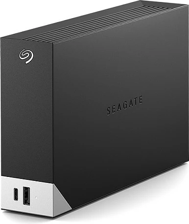 Disk HDD i jashtëm Seagate One Touch HUB, 10 TB, USB 3.2 Gen 1, i zi-hiri