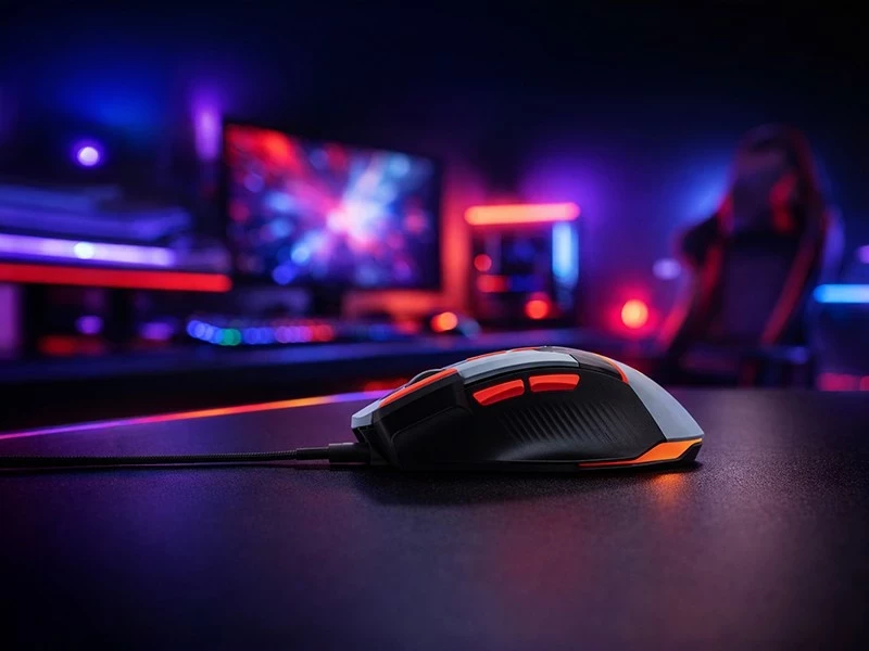 Maus Tracer GameZone Spectra, RGB, 7200 DPI, USB, gri