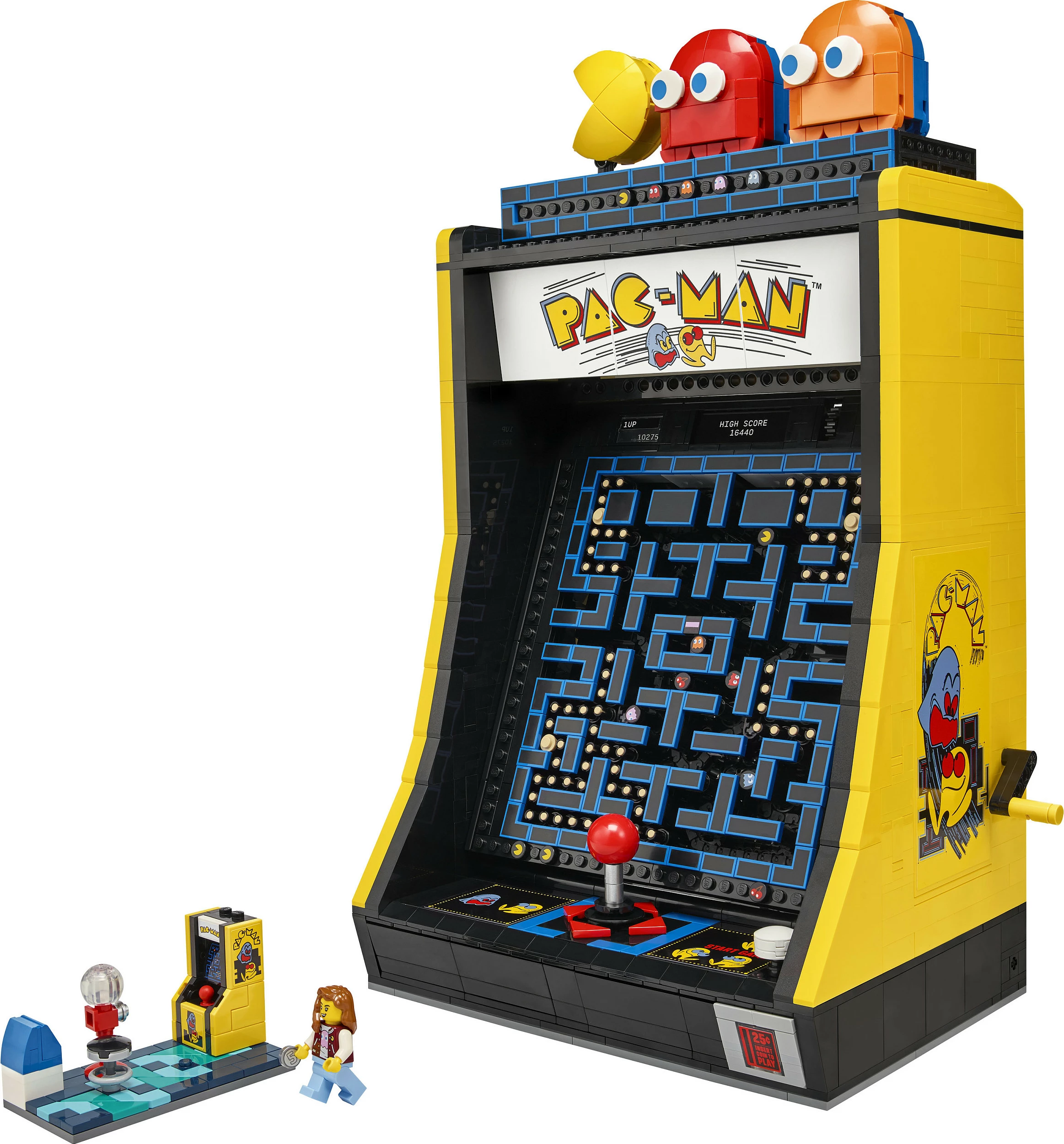 Set ndërtimi LEGO Icons PAC-MAN Arcade 10323, 2651 pjesë, multikolor