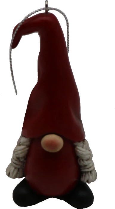 Dekor për Krishtlindje, elf Stuart, shumëngjyrësh, polirezine, 4x3x8 cm