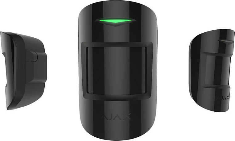 Sensor lëvizjeje AJAX MotionProtect, wireless PIR, 12 m, imunitet për kafshë 20 kg, i zi