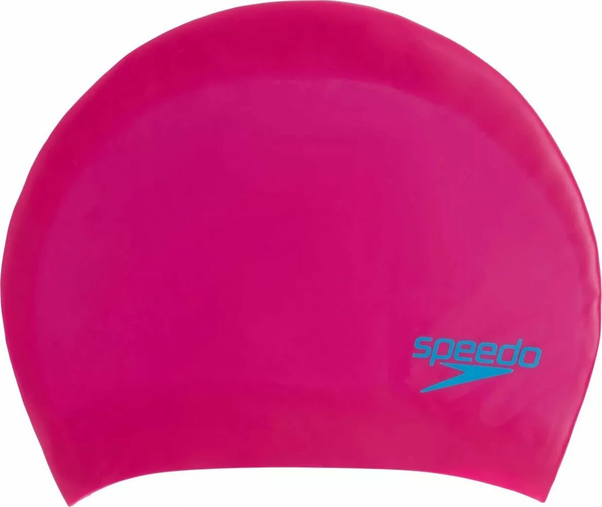 Kapelë noti Speedo Long Hair Cup JU, silikon, universal, për fëmijë, rozë