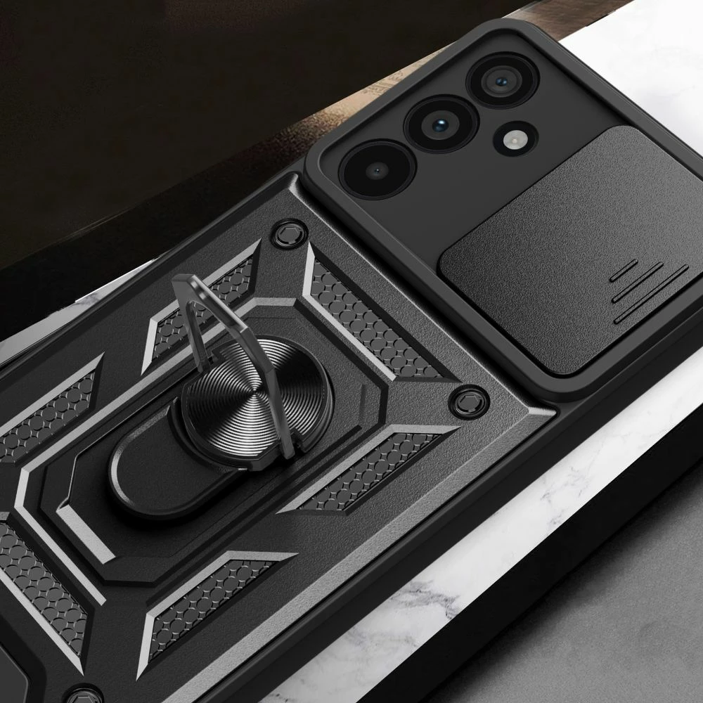 Mbështjellës Tech-Protect CamShield Pro për Samsung Galaxy A36 5G, i zi