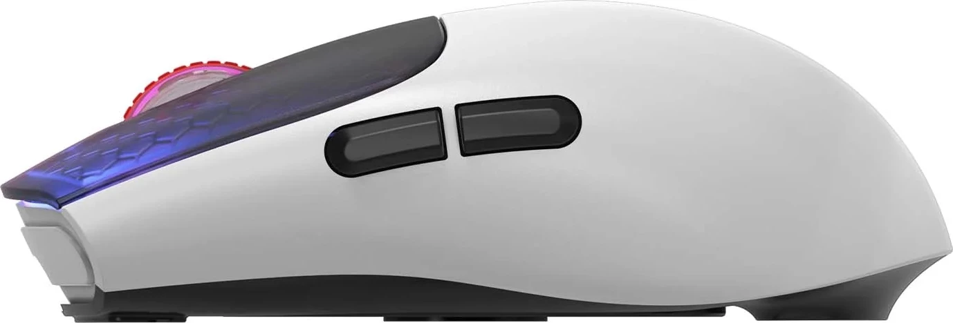 Maus Marvo Monka Vero G966W wireless 10000 DPI RGB, e bardhë
