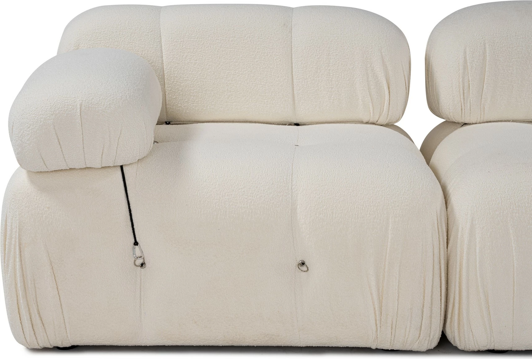 Divan dy ulëshe Atelier del Sofa, Bubble 2 Seater (L1-1R), krem