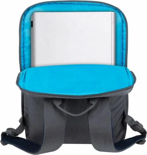 Çantë shpine për laptop RivaCase 7569 17.3", water resistant, RPET, Gri