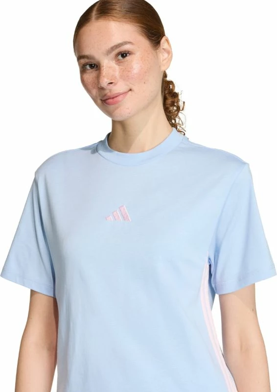 Maicë femra adidas Essentials 3-Stripes KB7119, e kaltër e çelët [Madhësia: XL]