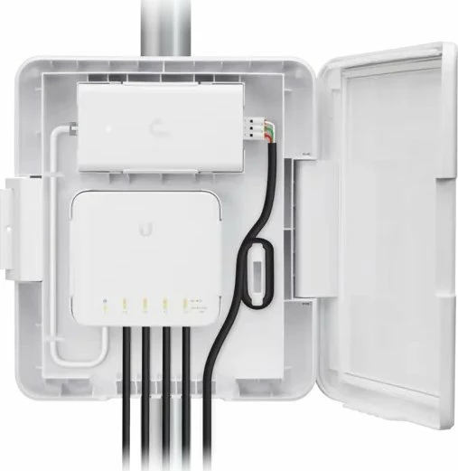 Kasë Ubiquiti USW-Flex-Utility për USW-Flex, 60W PoE adapter, e bardhë, set
