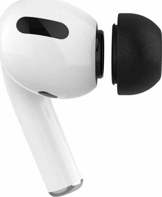 Tapa shkumë memory foam për AirPods Pro, Fixed Plugs Pro FIXPLF2-XS, XS, 2 palë, e zezë