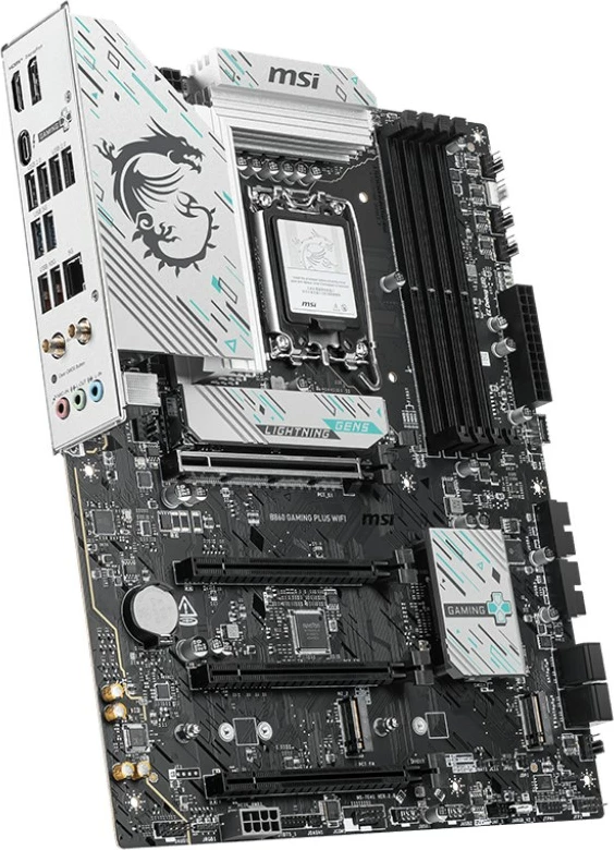 Pllakë amë MSI B860 GAMING PLUS WIFI, Intel B860, Socket LGA 1851, ATX, E zezë