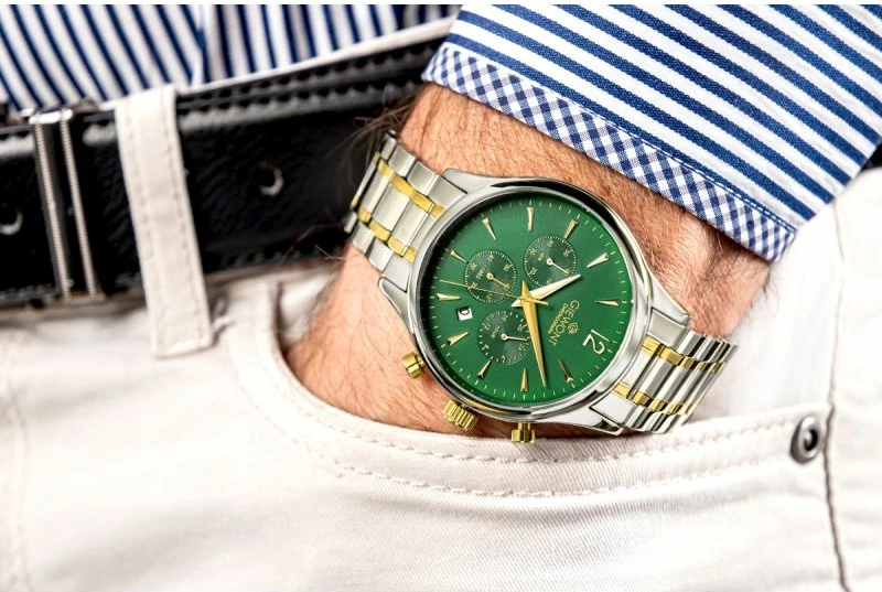 Orë dore për meshkuj Giewont, e gjelbër