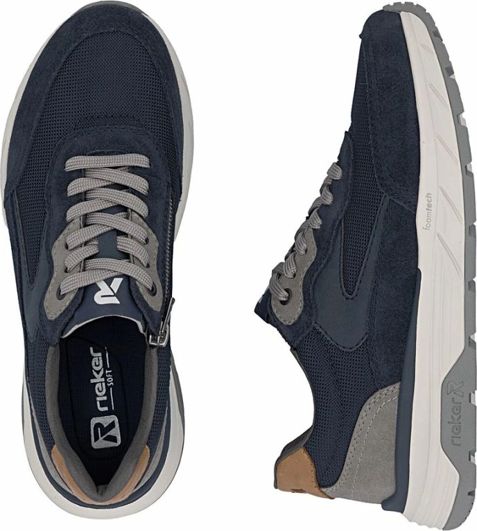 Atlete për meshkuj Rieker, të kaltërta