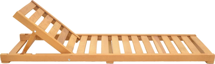 Shezlong Specta dru ahu, ngjyrë natyrale, 60x190x50cm