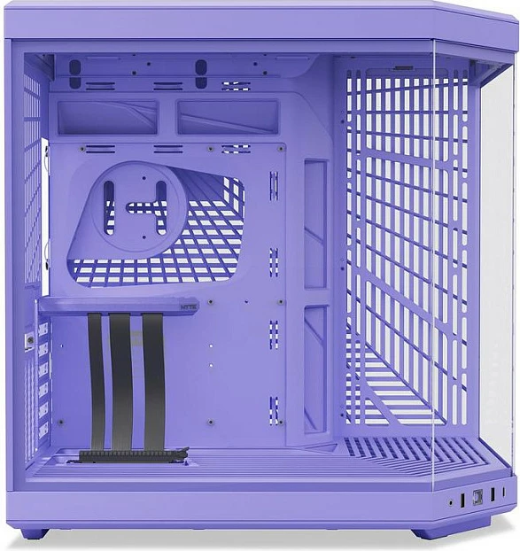 Kasë HYTE Y70 Taro Milk, Midi Tower, ATX/EATX/ITX/micro ATX, xham i temperuar, USB-C, vjollcë