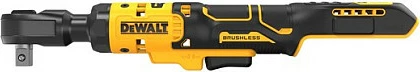 Çelës me bateri DeWALT 18V, brushless, 1/2", zi-verdhë