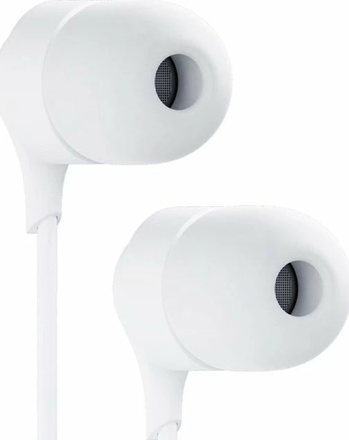 Kufje me kabllo 3MK Wired Earphones, USB-C, me mikrofon, 1.2 m, të bardha