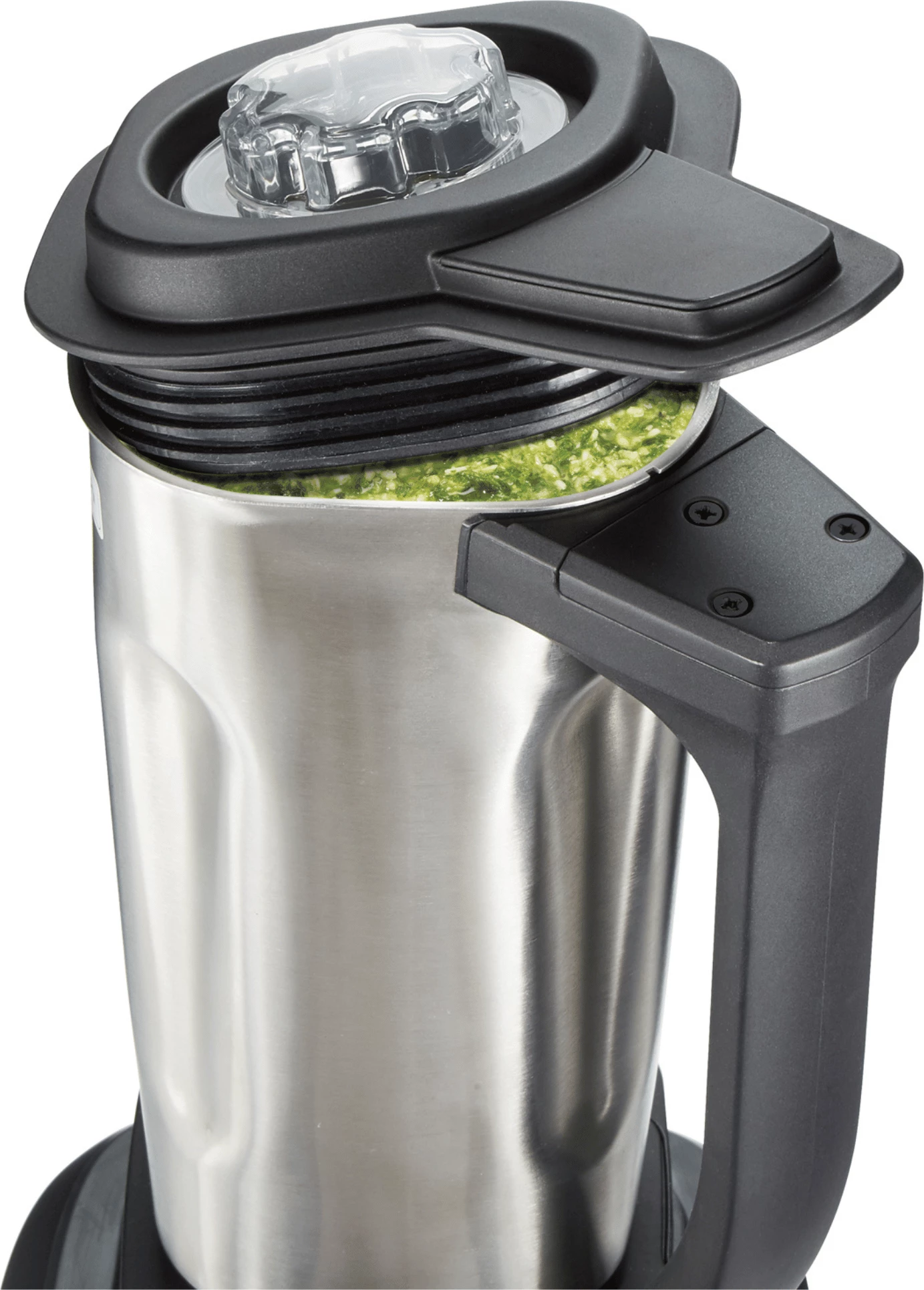 blender kulinar, Hamilton Beach Commercial, EXPEDITOR510S, motor 2.4 HP, variacion shpejtësie me pulse, sistem Wave~Action, mekanizëm prerës metalik, inox/zi