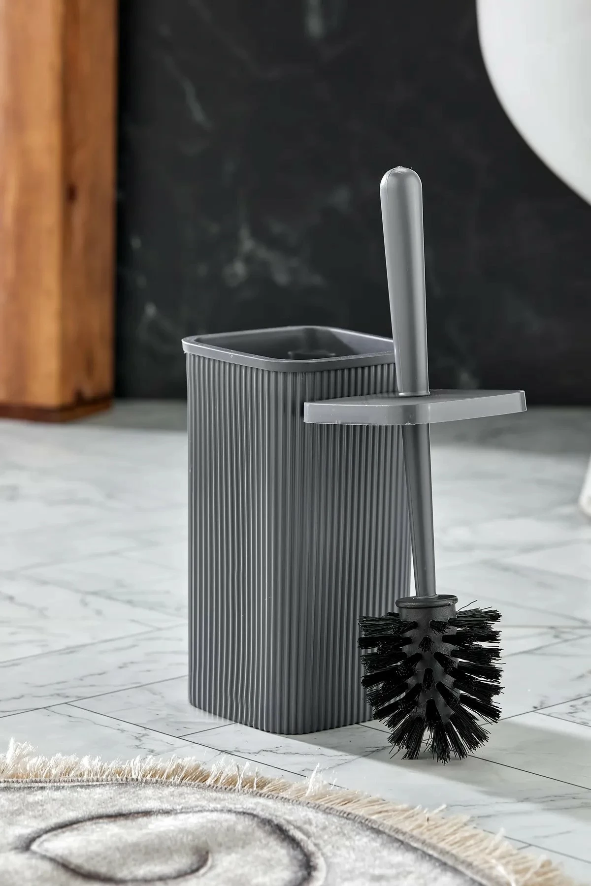 Fshesë për WC Mijölnir, PZR-049, ngjyrë gri