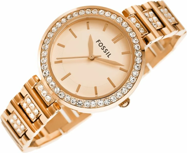 Orë dore për femra Fossil, rozë gold