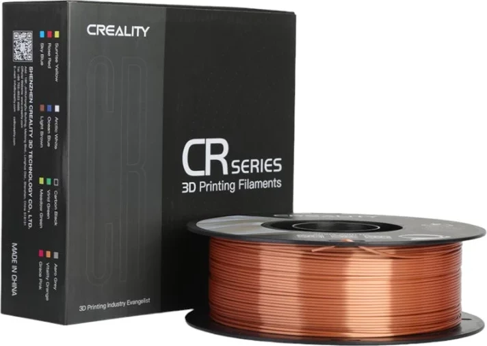 Filament PLA Creality CR-Silk, 1.75 mm, 1 kg, Bakër