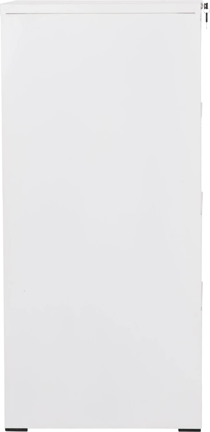 Kabinet arkivimi për dokumente zyre, 4 sirtarë, SIDER FH6637.02, metal i bardhë, 45.5x62x134 cm