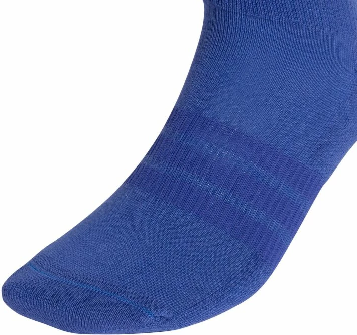 Çorape adidas Cushioned Sportswear Crew KQ6762, navy/gri/kaltër, 3 palë [Madhësia: XS]