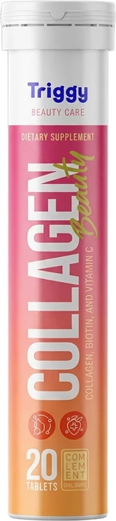 Collagen Beauty – Kolagjen për Lëkurë dhe Flokë (20 tableta eferveshente)