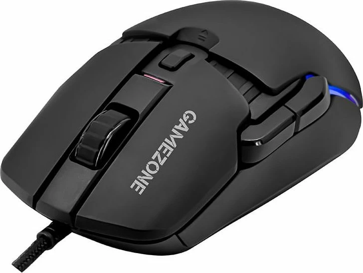 Maus Tracer Gamezone Master RGB 12000 DPI 8 butona 1.5 m kabllo, i zi