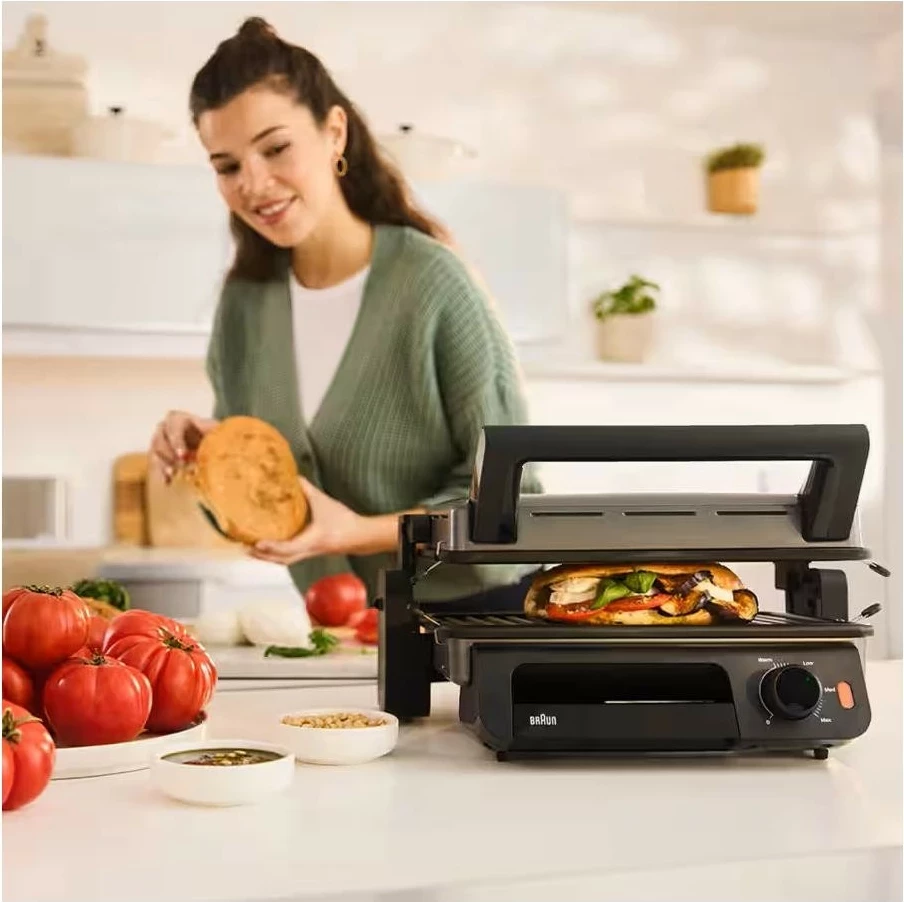 Grill tavoline Braun MultiGrill 5 CG5010IGY, 2000W, i zi