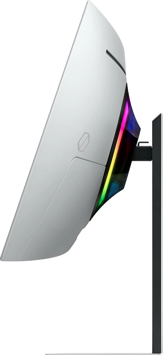 Monitor Samsung G85SD, 34", UltraWide Quad HD, OLED, Silver