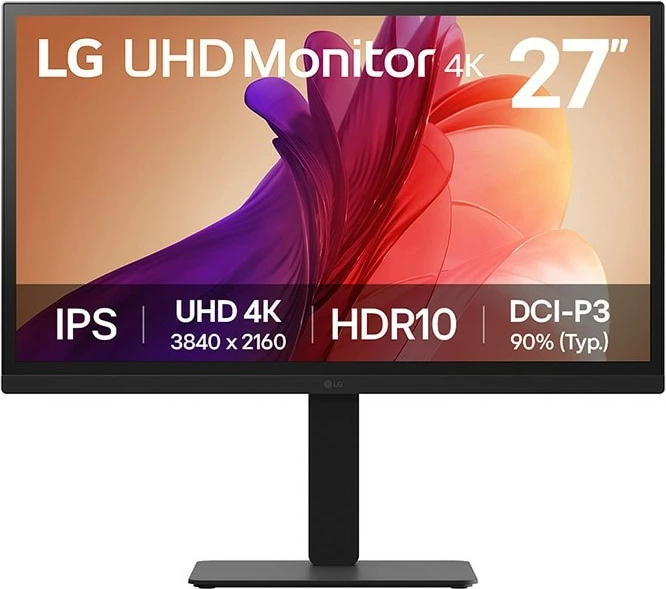 Monitor LG 27BA45U-B 27 inç UHD 4K IPS HDR10 i zi